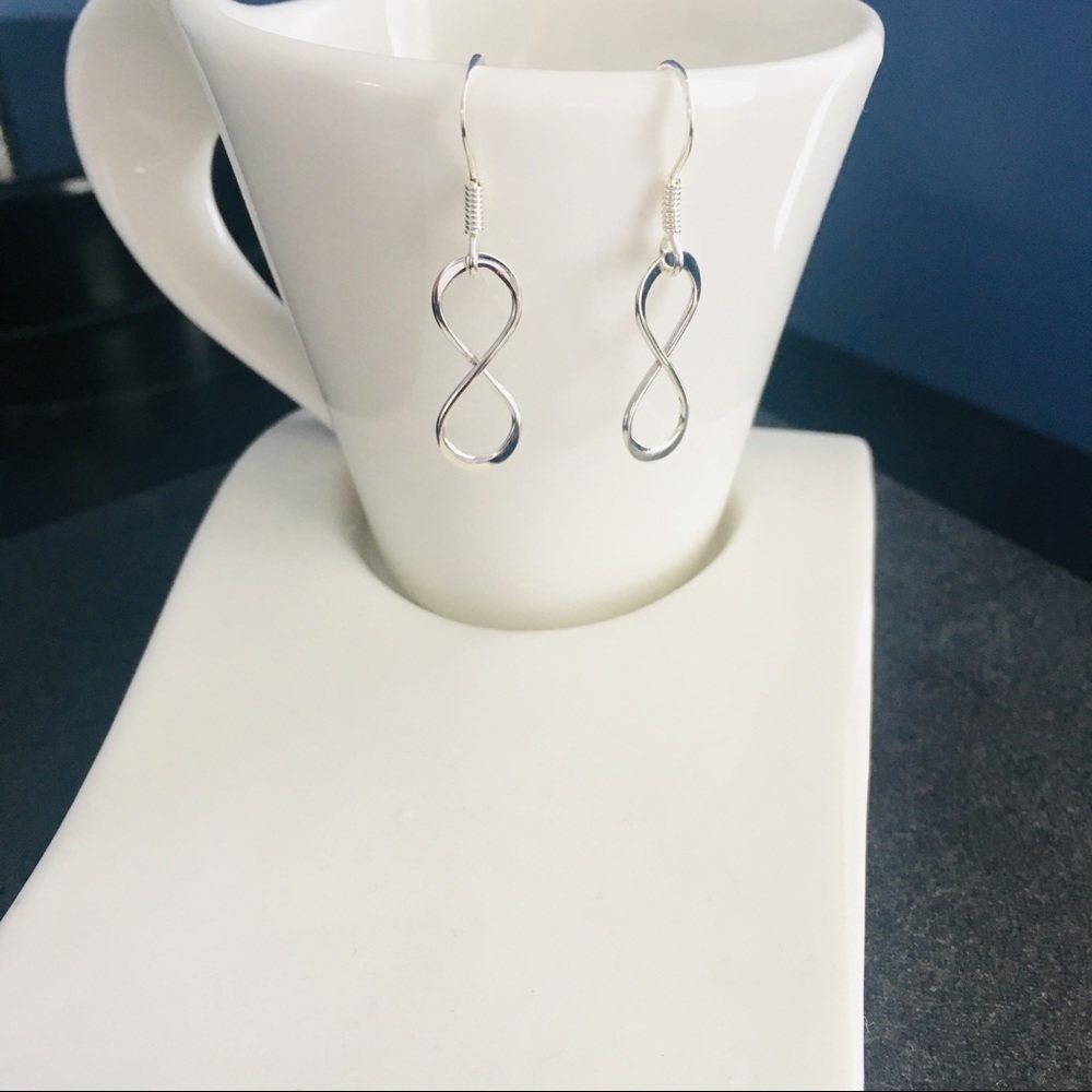 Sterling Silver Infinity Earrings